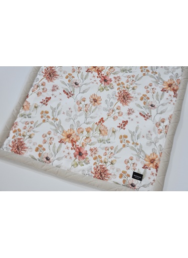 Kocyk Niemowlaka 60x70 Beige Vintage Garden