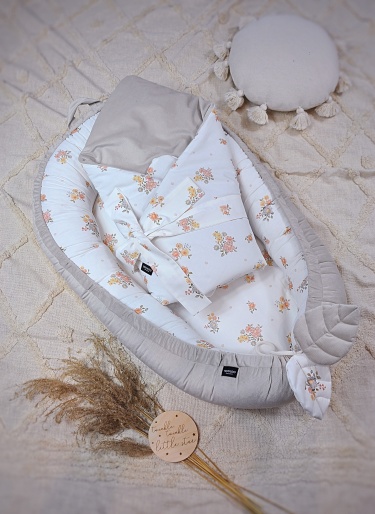 Kokon Niemowlęcy Beige Frida