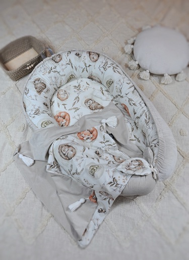 Kokon Niemowlęcy Beige Sleepers