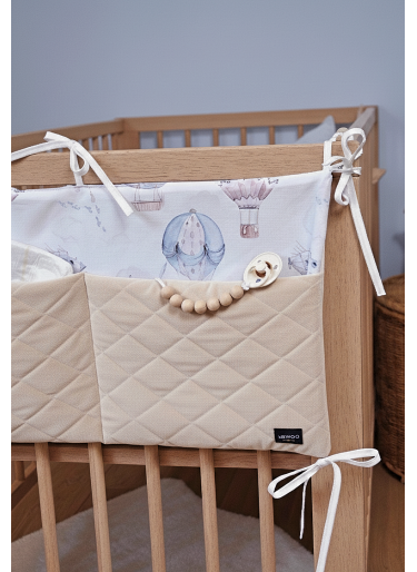 Organizer na łóżeczko Beige Sky