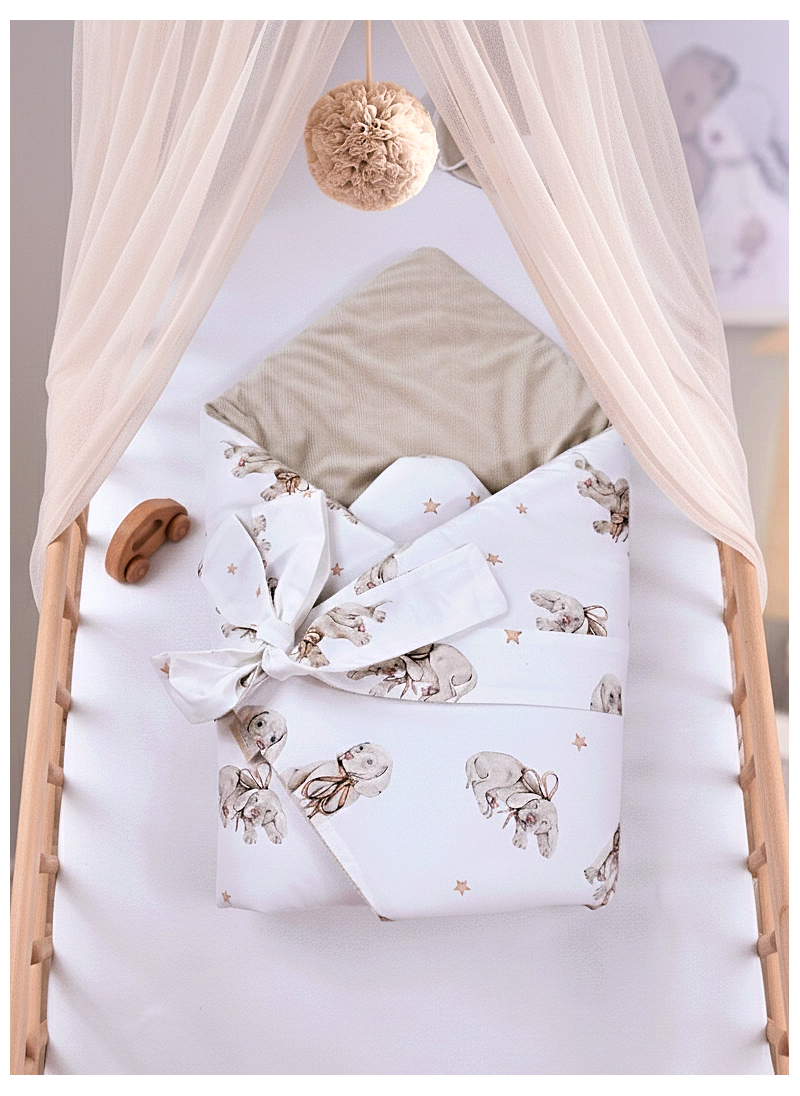 Rożek Niemowlęcy Beige Wyżełki Rożek Niemowlęcy Beige Wyżełki