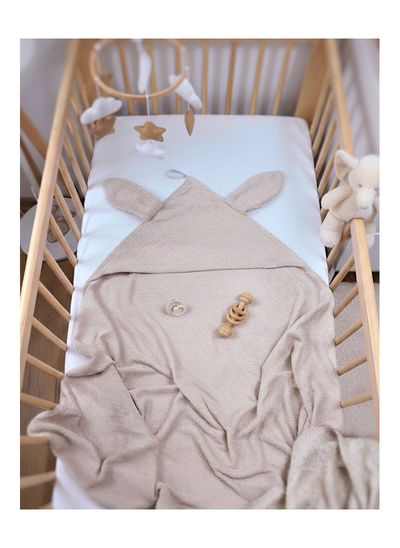 Ręcznik Bambusowy z kapturkiem Beige Ręcznik Bambusowy z kapturkiem Beige