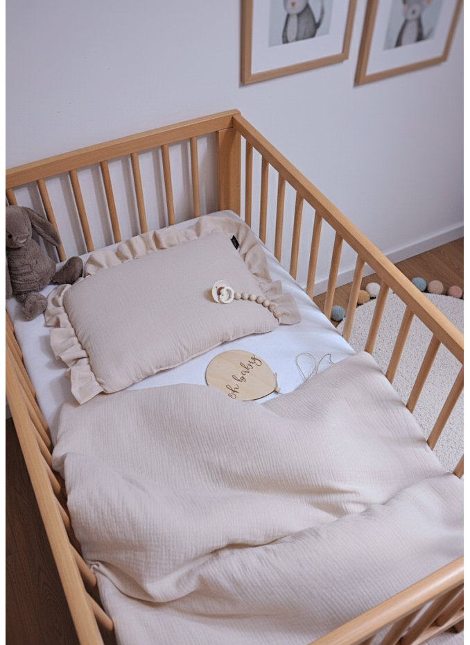 Pościel z wypełnieniem Muślin Beige