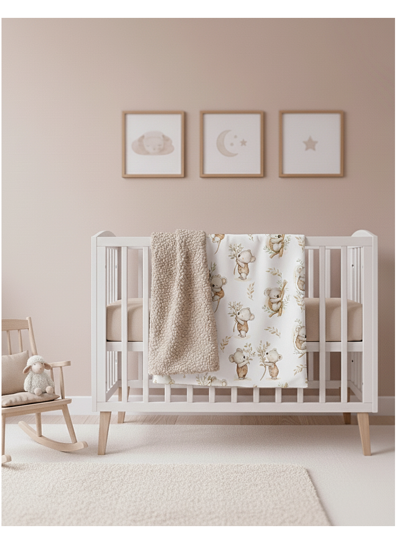 Kocyk Bawełna Boucle 75x100 Cute Koala (dłuższy czas realizacji: do 7 dni) Kocyk Bawełna Boucle 75x100 Cute Koala (dłuższy czas realizacji: do 7 dni)