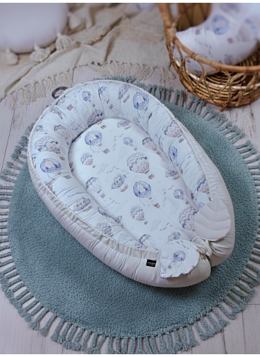 Kokon Niemowlęcy Creme Sky