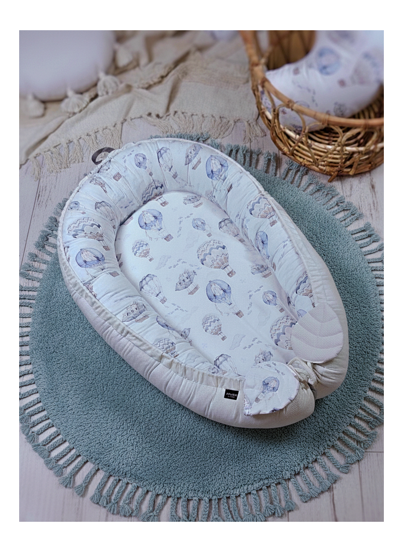 Kokon Niemowlęcy Creme Sky