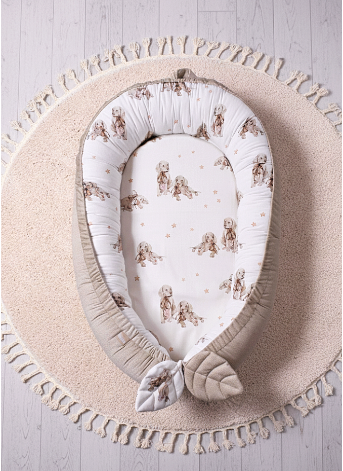 Kokon Niemowlęcy Beige Wyżełki