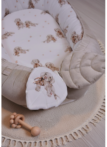 Kokon Niemowlęcy Beige Wyżełki