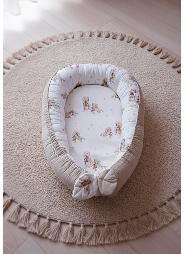 Kokon Niemowlęcy Beige Wyżełki