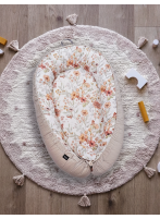 Kokon Niemowlęcy Beige Vintage Garden