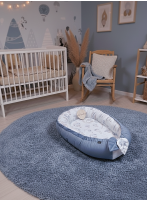 Kokon Niemowlęcy Jeans Sky