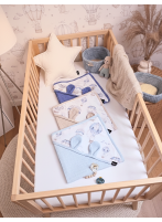 Ręcznik z kapturkiem Wafel Jeans Sky