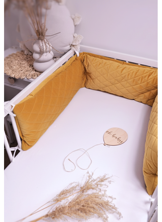 Ochraniacz do łóżeczka Velvet Honey