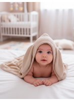 Ręcznik Bambusowy z kapturkiem Beige